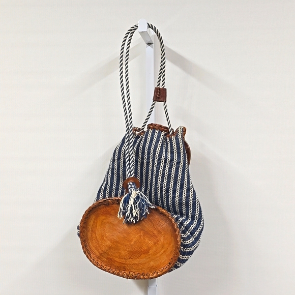 Vintage Unique Backpack Tapestry Purse - Picture 5 of 6